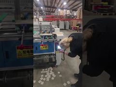 960GS Automatic Corner Cutting and Grooving Machine Programming Die Cutting 