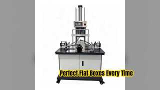 DG 600BP Rigid Box Bubble Pressing Machine for Wine Boxes