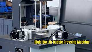 Professional Rigid Box Bubble Pressing and Smoothing Machine